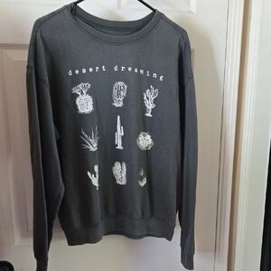 Cold Crush Charcoal Graphic Sweatshirt